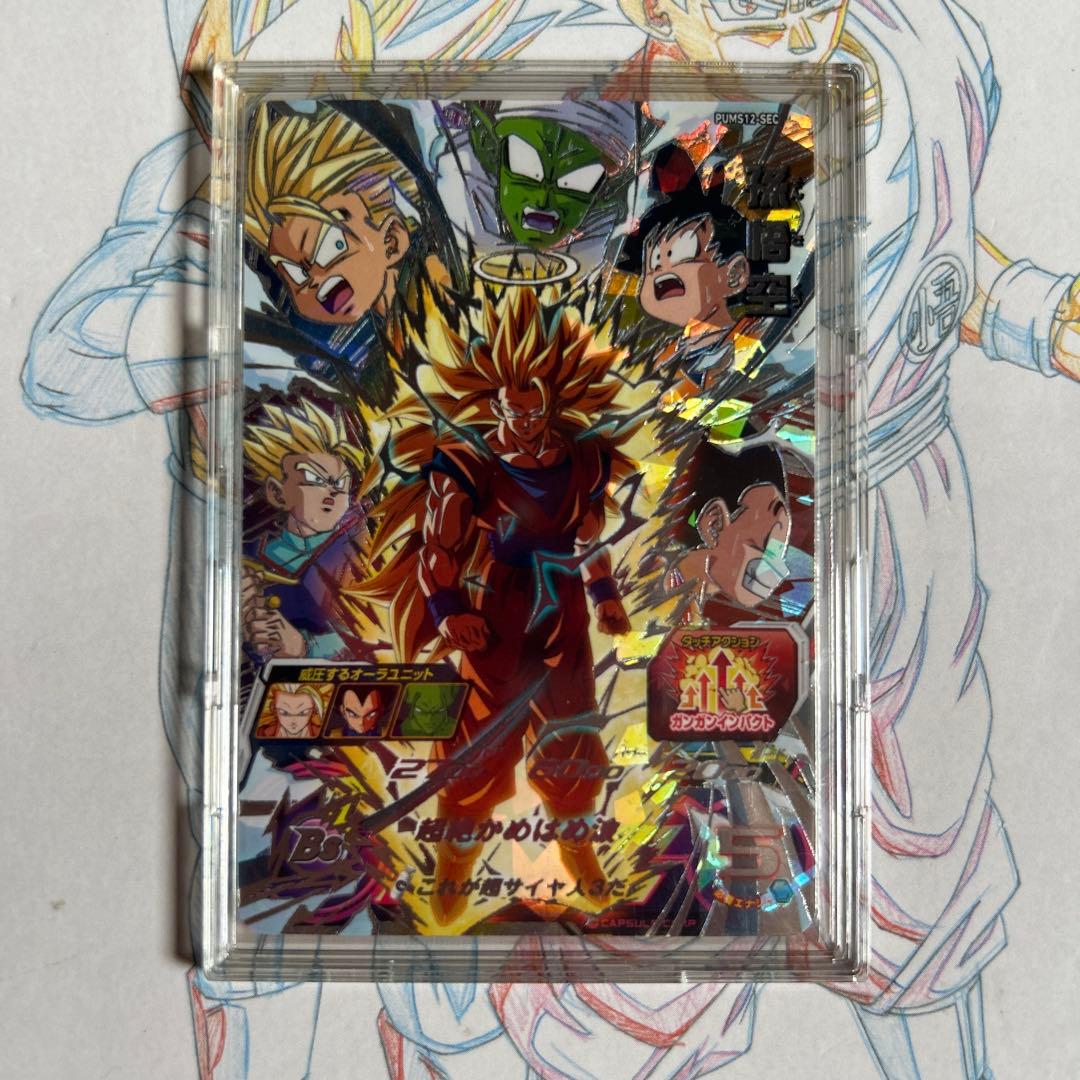 ドラゴンボールヒーローズ⭕️孫悟空⭕️pums12-sec