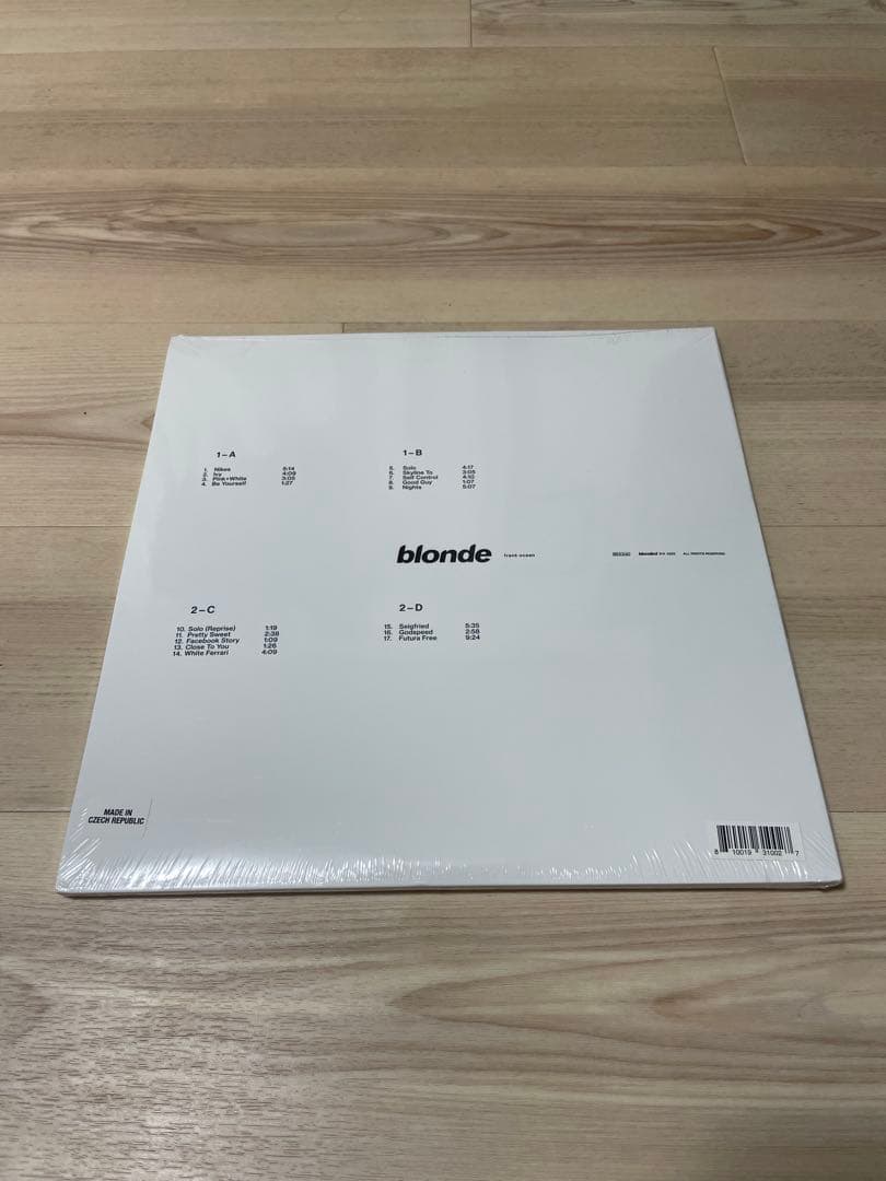 Frank Ocean blonde レコード LP (2022)