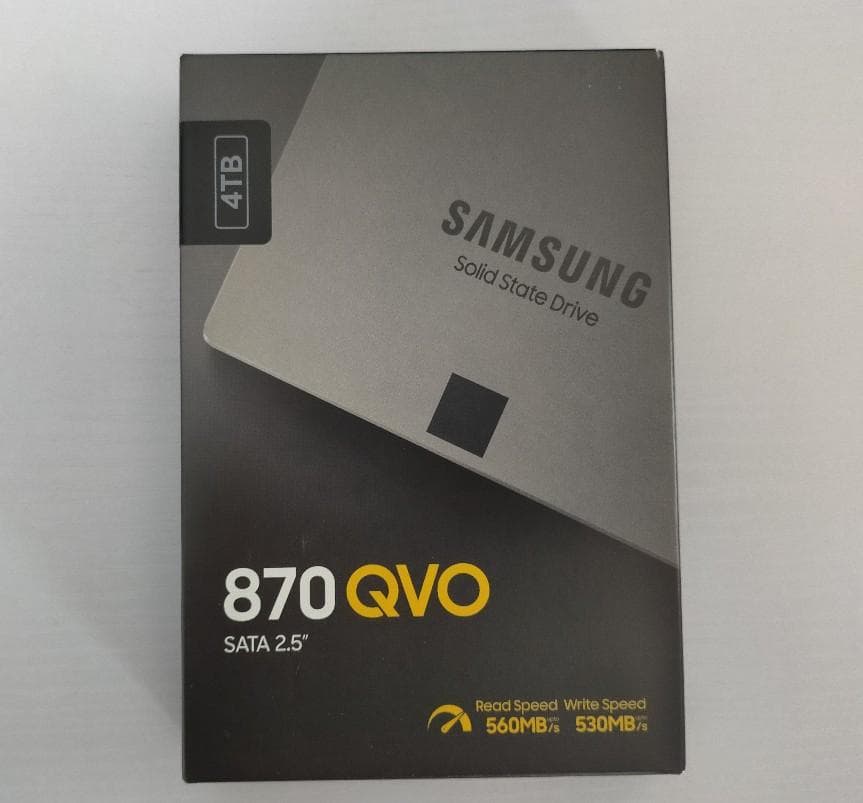 [新品] 870 QVO 4TB サムスン MZ-77Q4T0B/IT 2.5