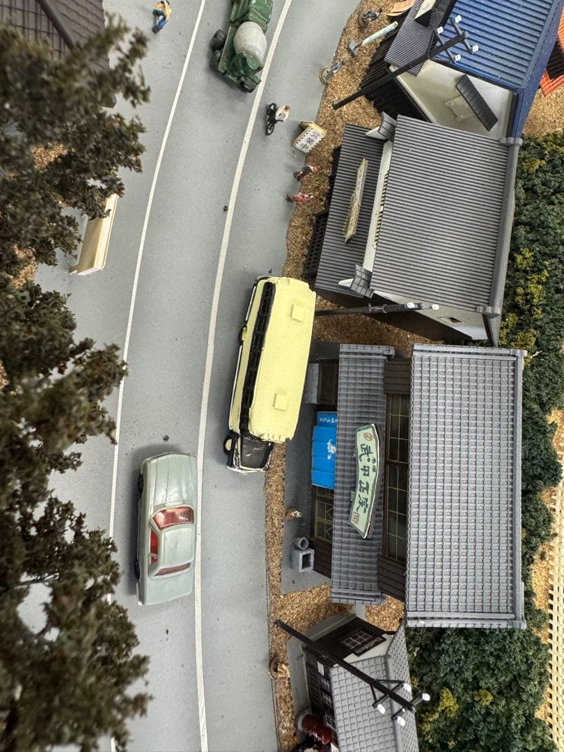 引き取り ジオラマ◆昭和ふるさと鉄道◆完成版鉄道風景模型 東京書芸館