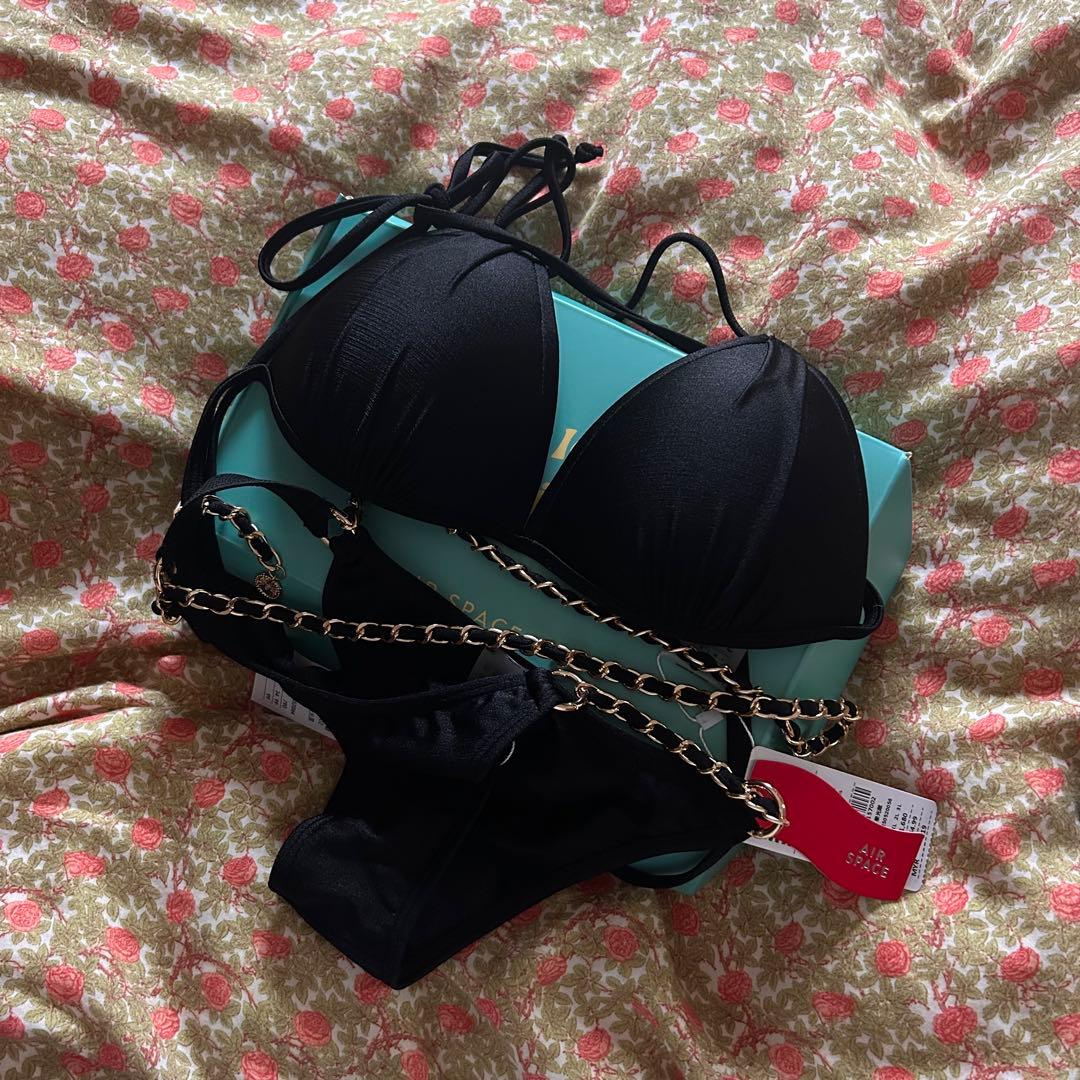 AIRSPACE 上下セット DOUBLE PUSH ダブルストラップビキニ