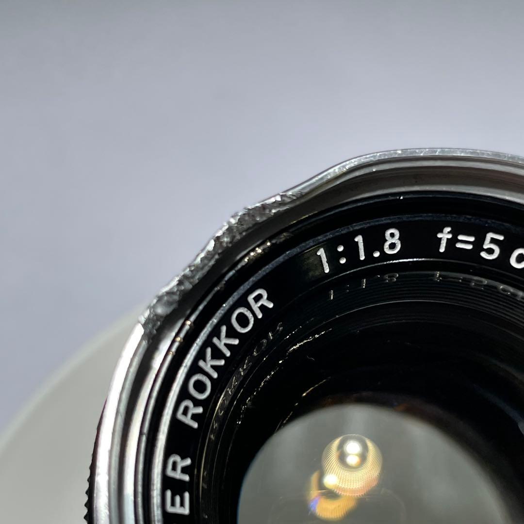 レンズ(単焦点) MINOLTA SUPER ROKKOR 5cm f1.8 L39