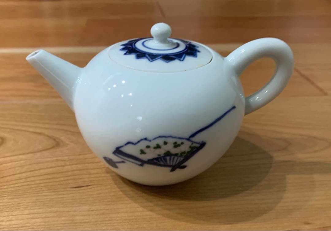 染付　煎茶瓶　急須　茶器