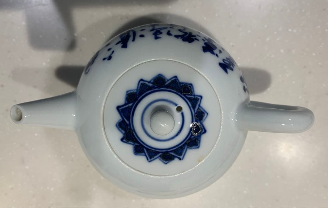 染付　煎茶瓶　急須　茶器