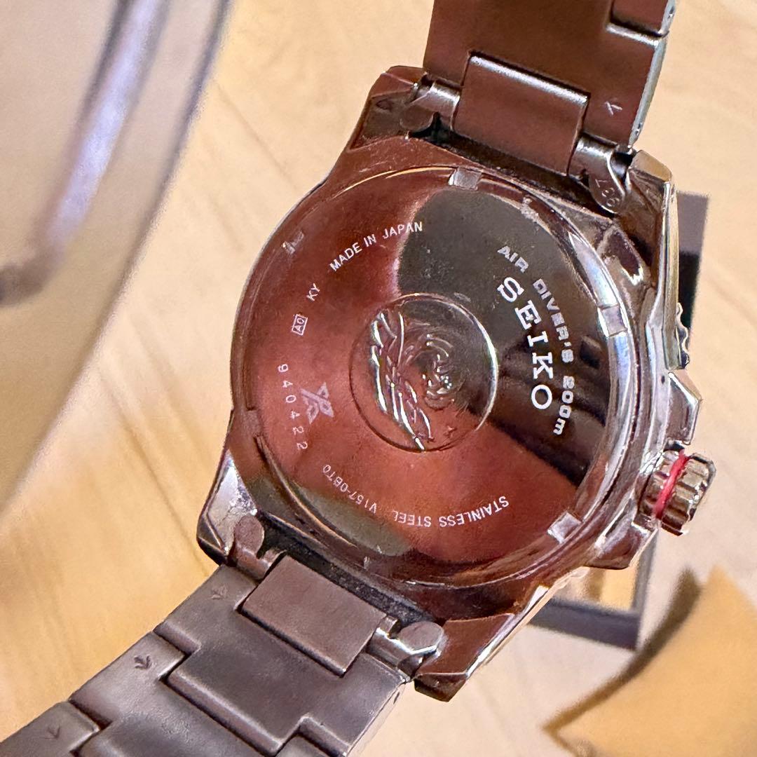 SEIKO 時計　PROSPEX ソーラー メンズ ダイバース　キューバ