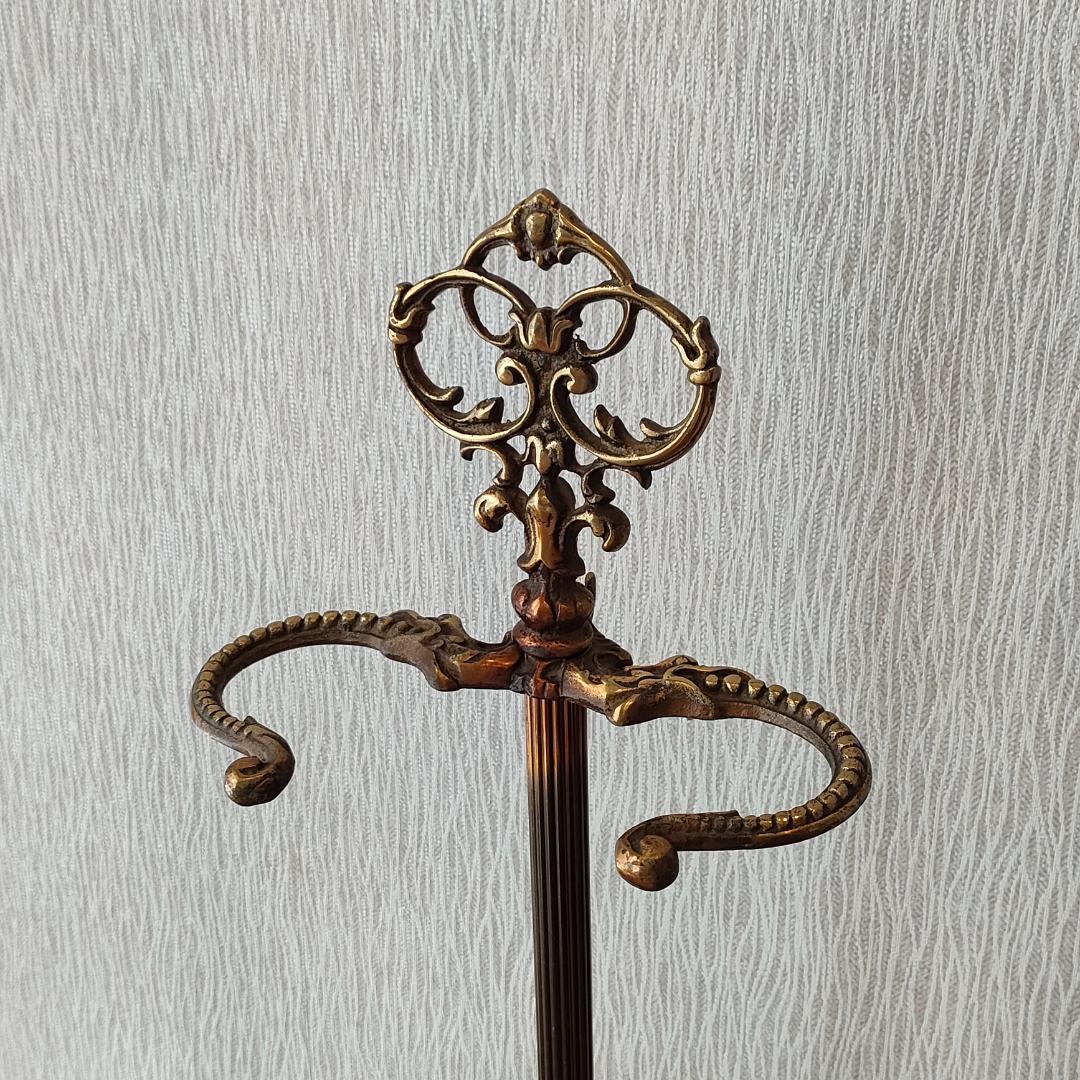 アンティーク　傘立て　杖立て　真鍮　鋳物　アンブレラスタンド