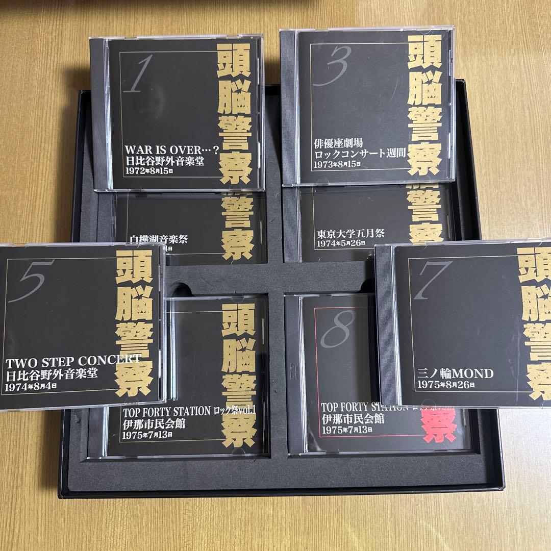 頭脳警察 LIVE Document 1972-1975 CD7枚DVD1枚