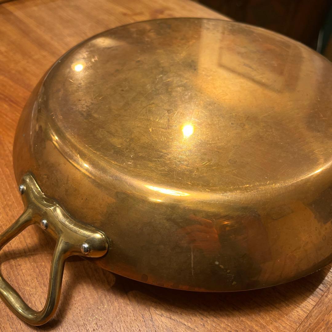 パリsimon銅製パエリア鍋26.5cm