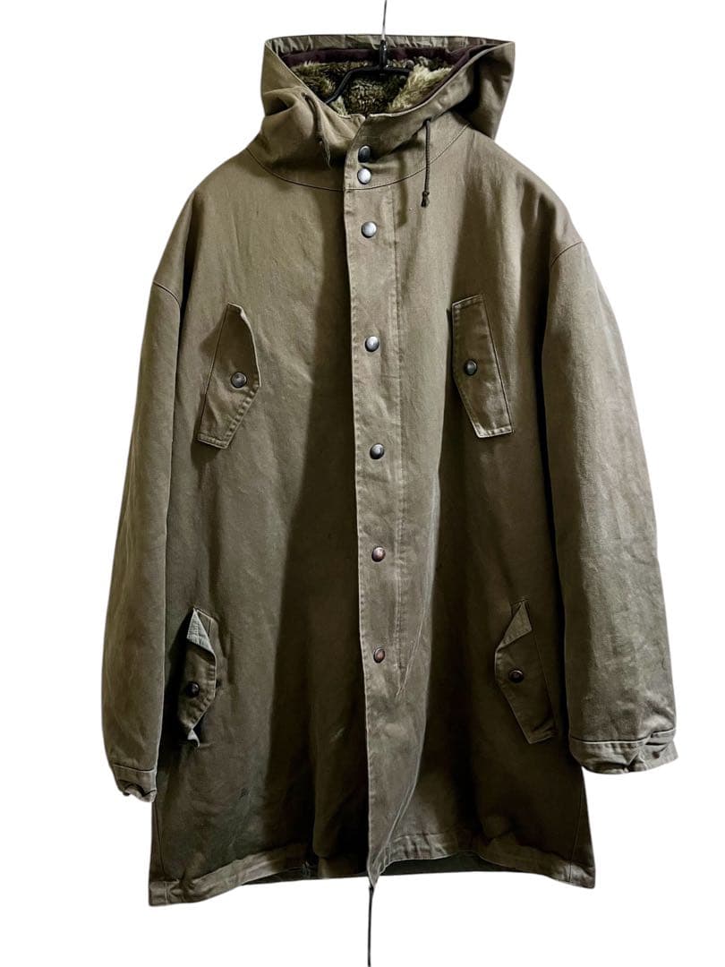 80s ヴィンテージ ドイツ モッズコート フィールドパーカー ライナー付き