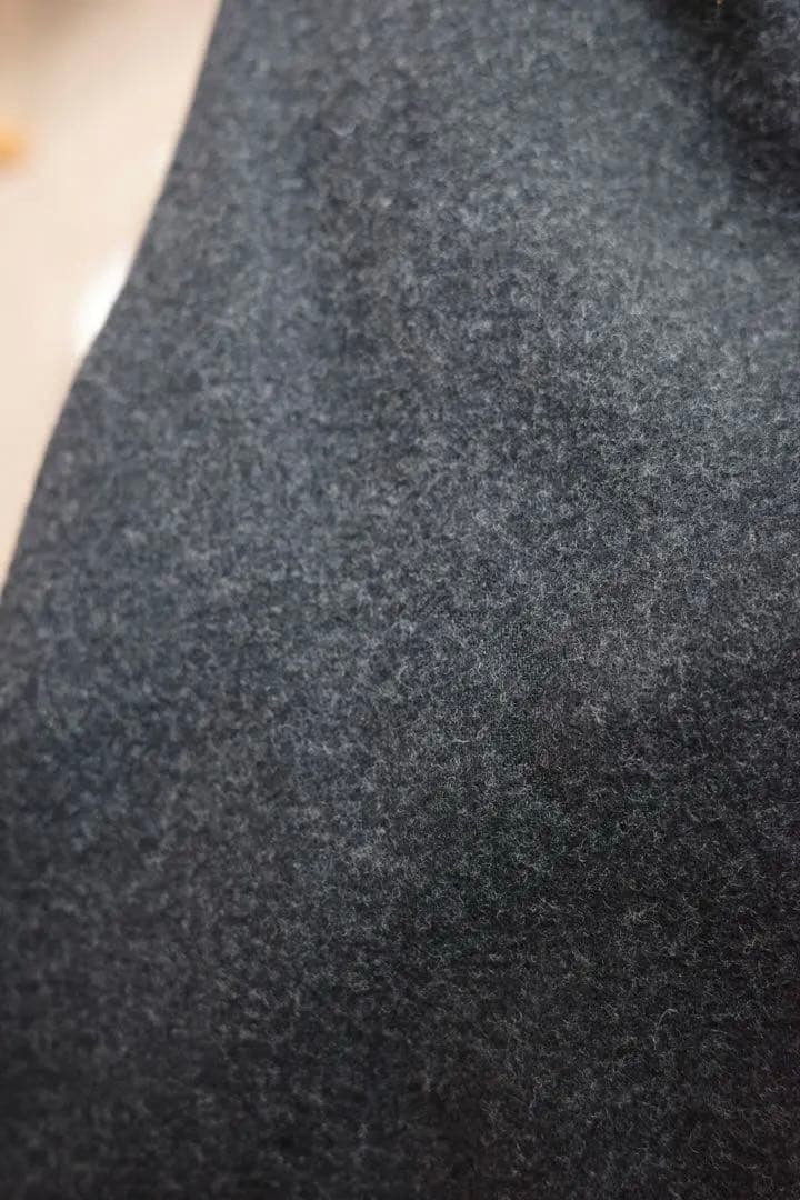 PAPAS + パパス プラス ウール×カシミア×アンゴラ コート