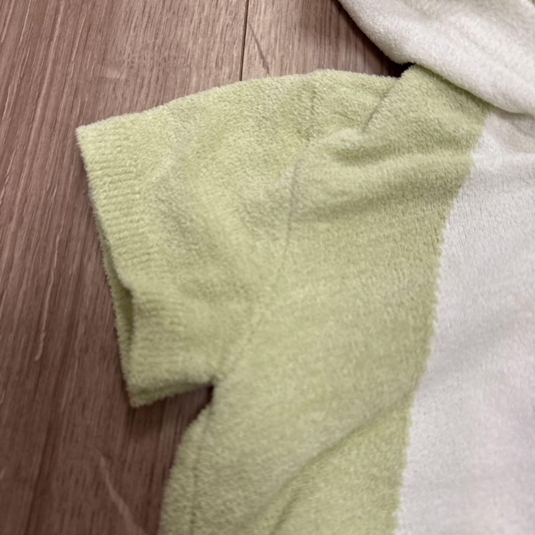 【美品】80 ジェラートピケ　ヨッシー　ロンパース　半袖