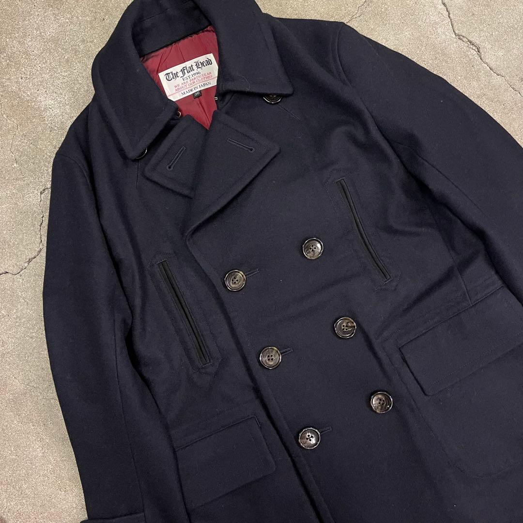 ジャケット・アウター THE FLATHEAD WOOL CASHMERE PEA COAT