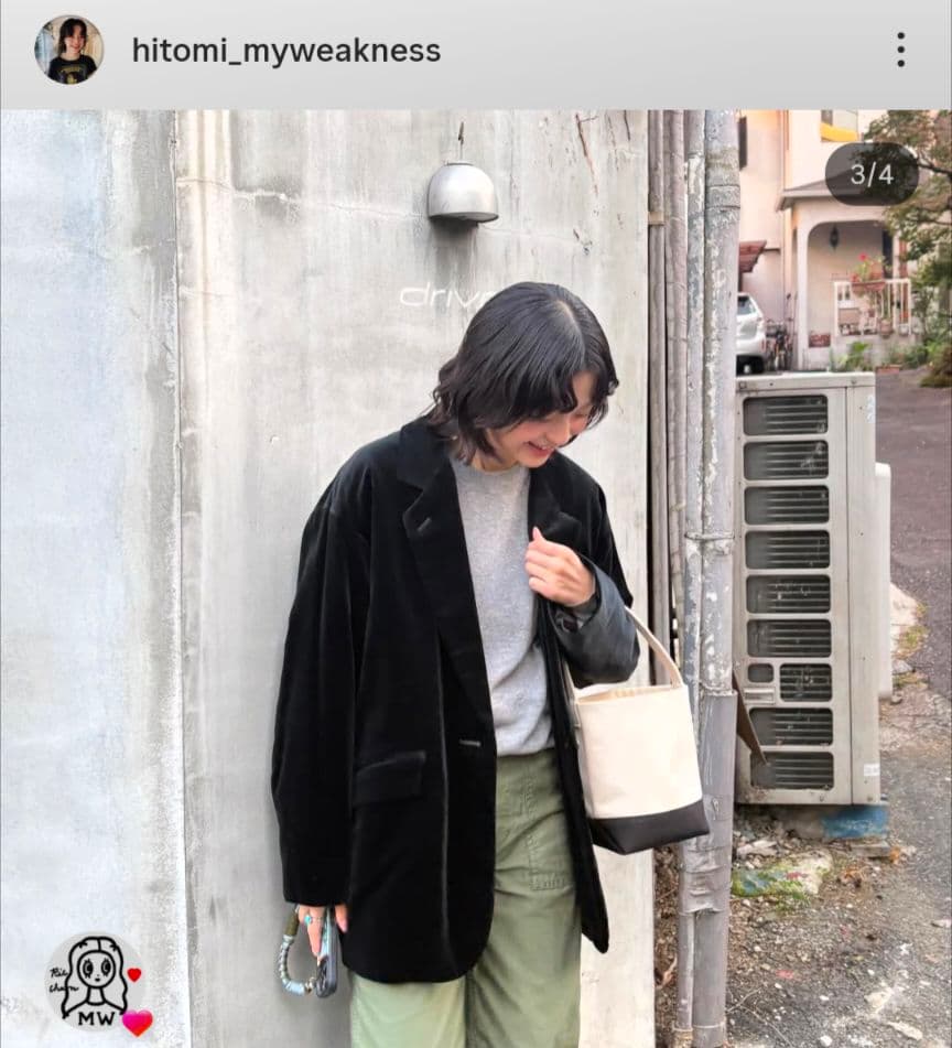 着用2回　MY WEAKNESS VELVET JACKET ベロアジャケット