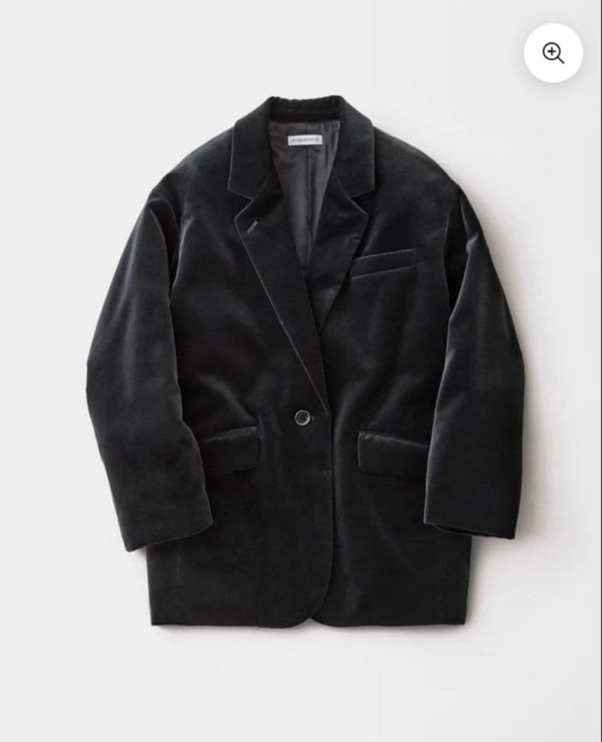 着用2回　MY WEAKNESS VELVET JACKET ベロアジャケット