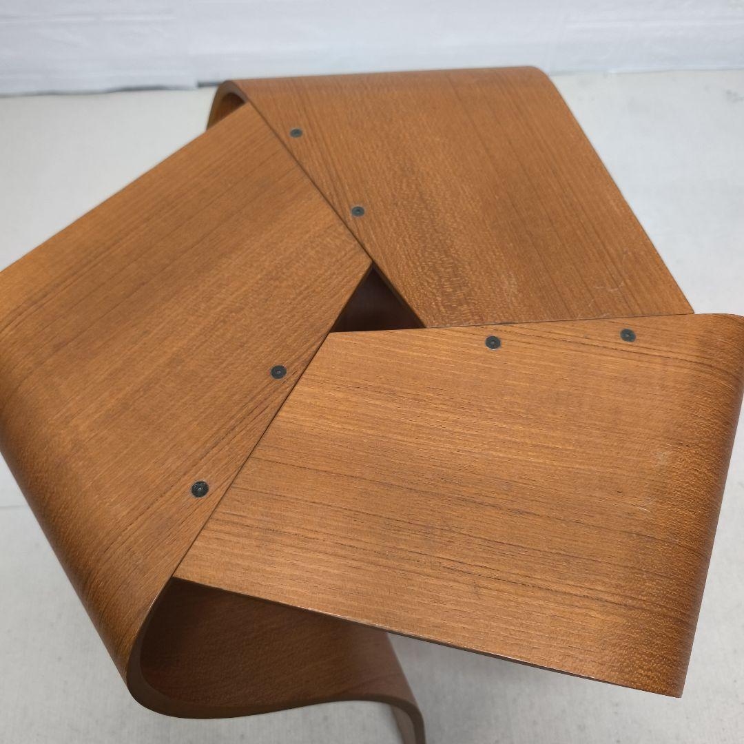 美品　マッシュルームスツール　天童木工