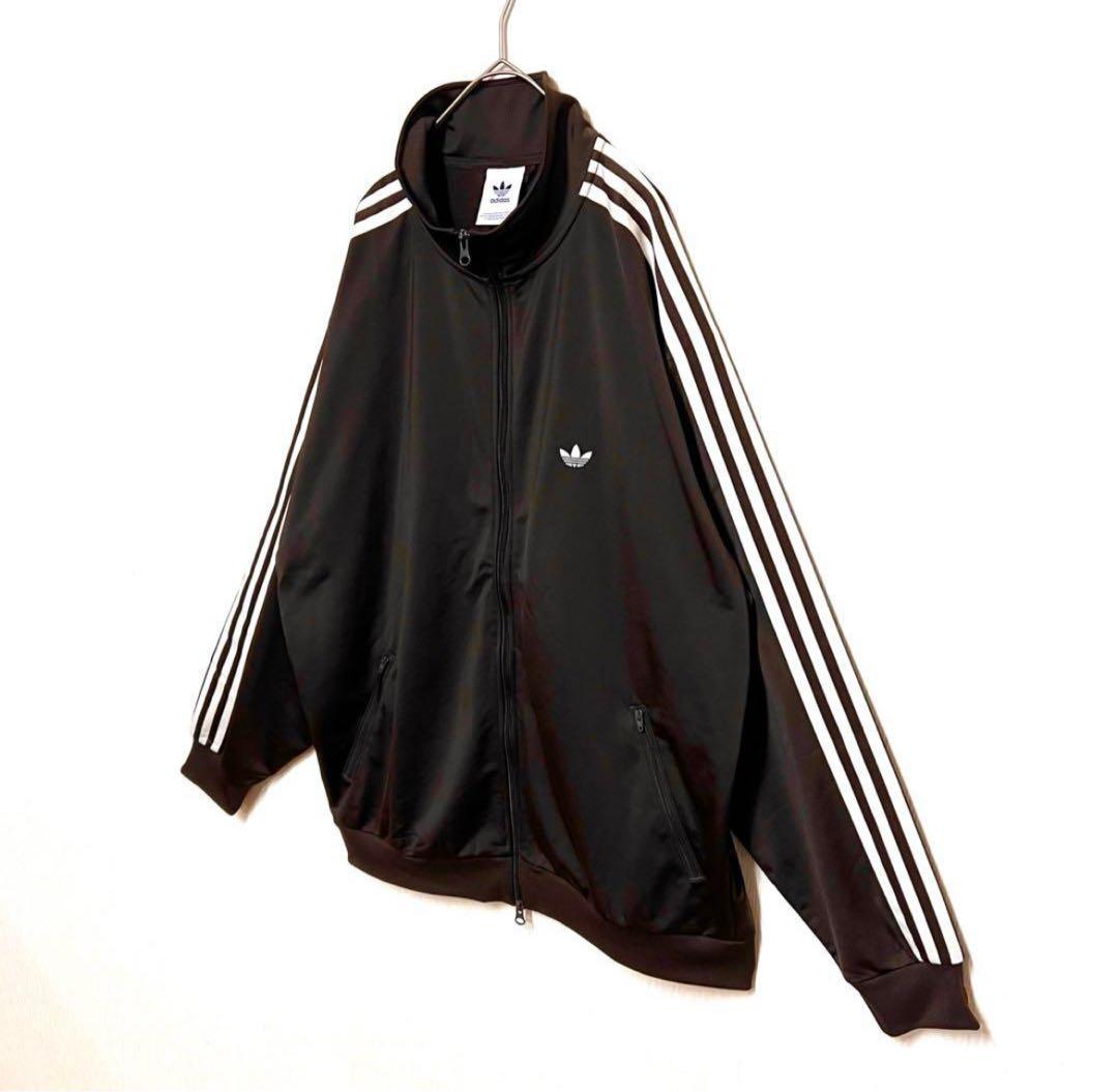 【超人気‼️】美品 adidasベッケンバウアージャージ ブラウン XL 古着