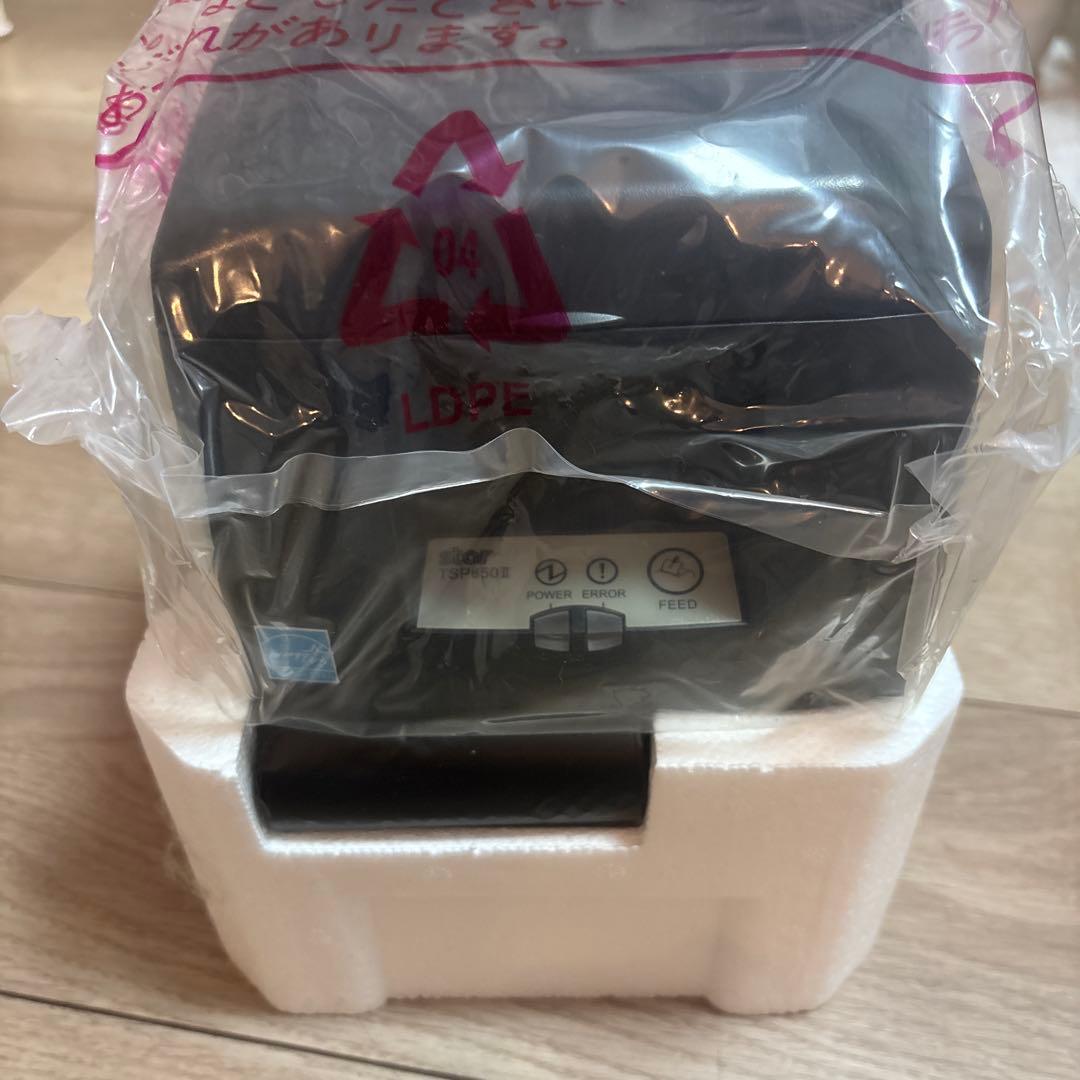 AirReceipt レシートプリンター 黒　tsp650 未使用