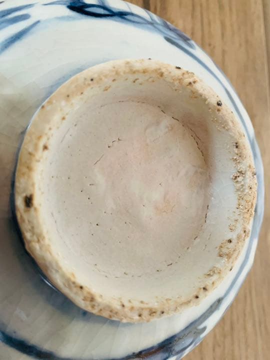 中国明時代中早期染付(青花)大碗(元箱付き)