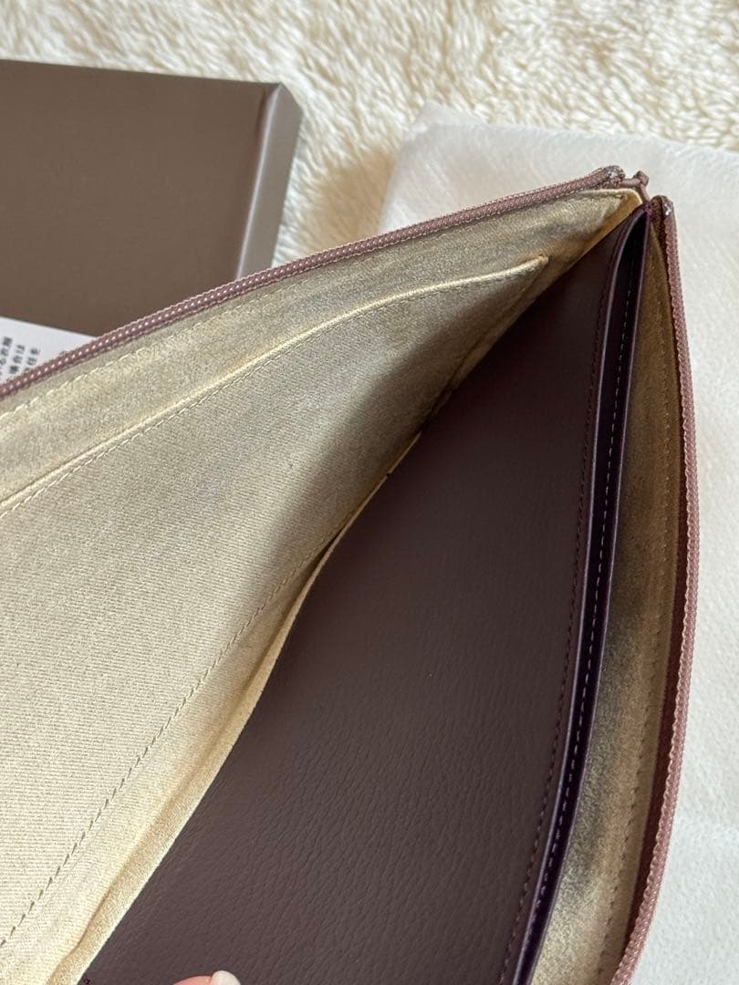 【新品未使用】ATAO slimo(スリモ)ヴィトロセピアボルドー　薄長財布