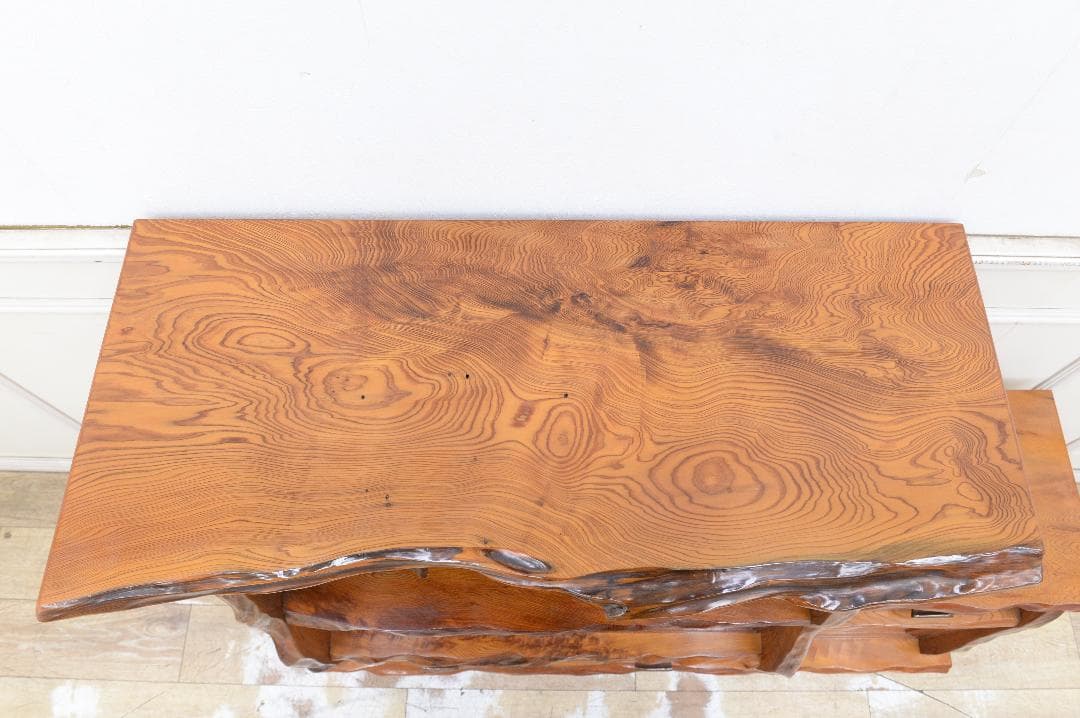 HB27 美品 希少 屋久杉 水屋 茶棚 茶箪笥 テレビ台 和茶 煎茶棚