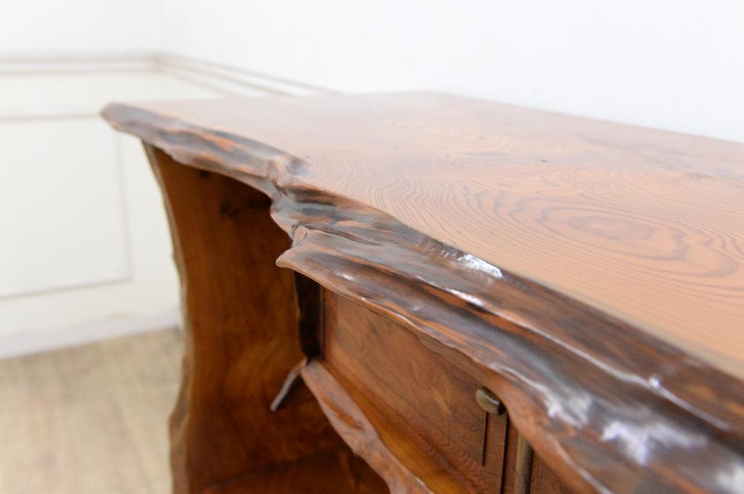 HB27 美品 希少 屋久杉 水屋 茶棚 茶箪笥 テレビ台 和茶 煎茶棚