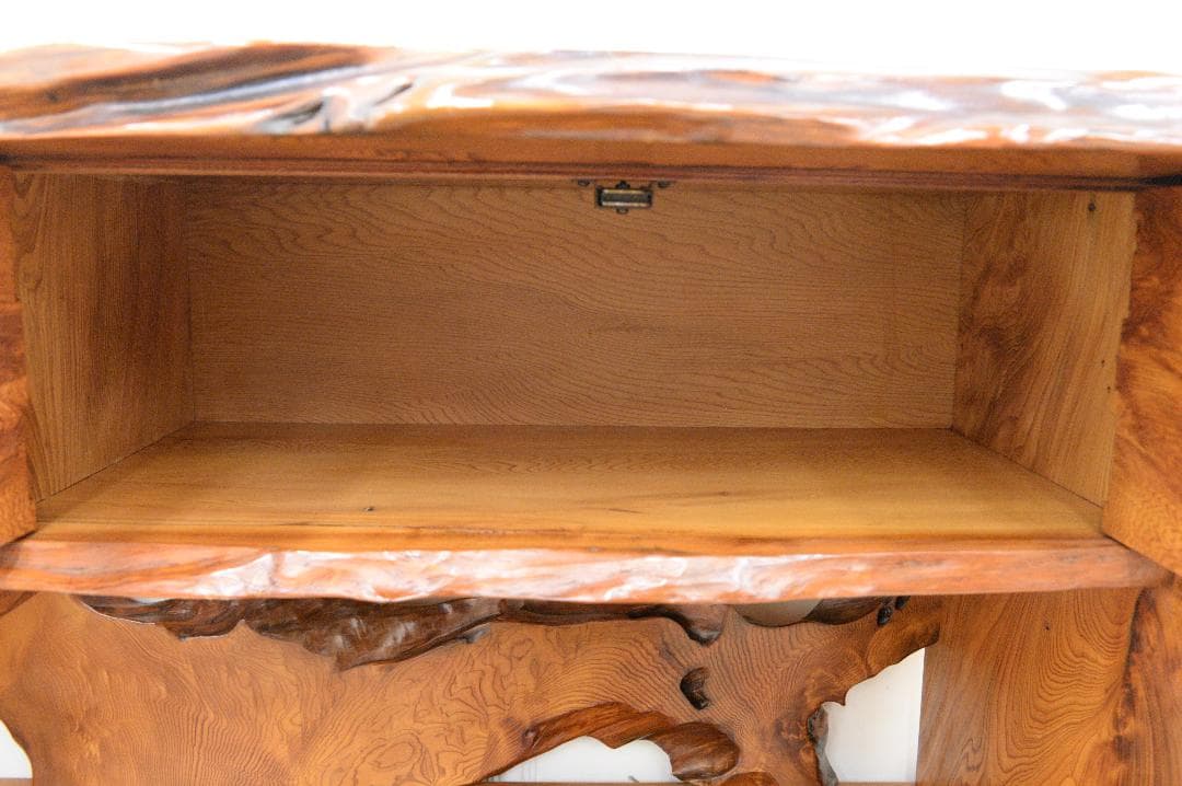 HB27 美品 希少 屋久杉 水屋 茶棚 茶箪笥 テレビ台 和茶 煎茶棚