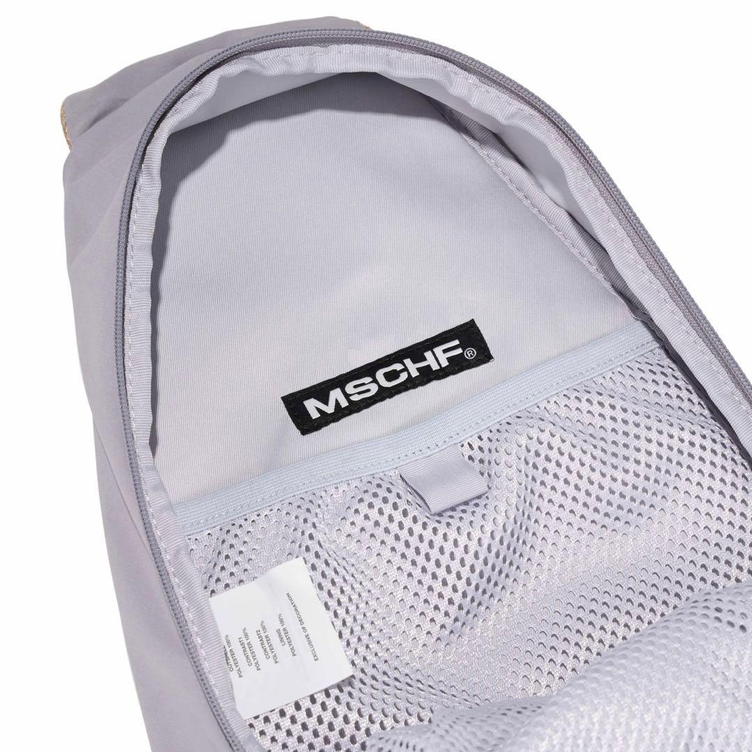 バッグ mschf RHOMBUS POCKET SLING BAG_BLUE GREY