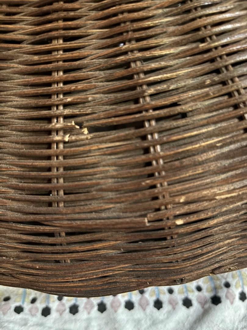 アンティーク！籐製ペンダントライト ラタン