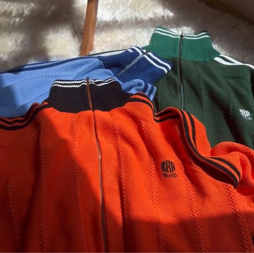 RICE NINE TEN Knitting Track Jacket 着用1回