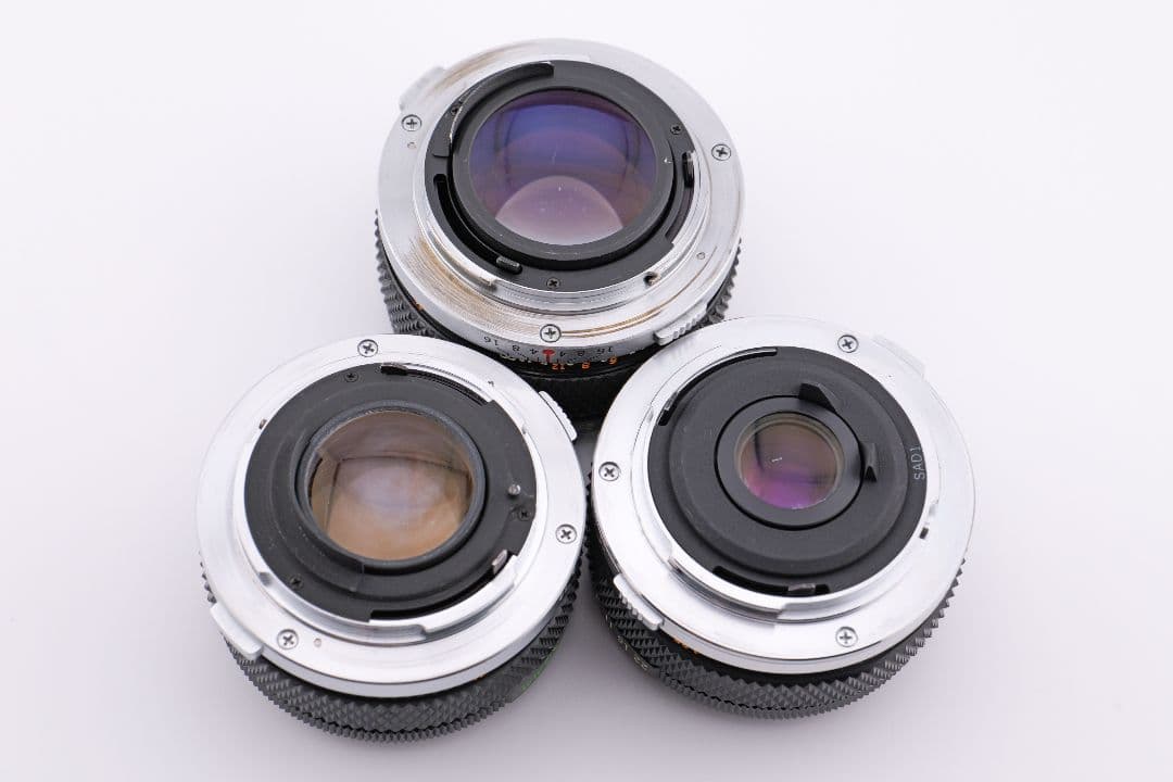 [並品]整備・試写済 OLYMPUS OM-1 + レンズ3本