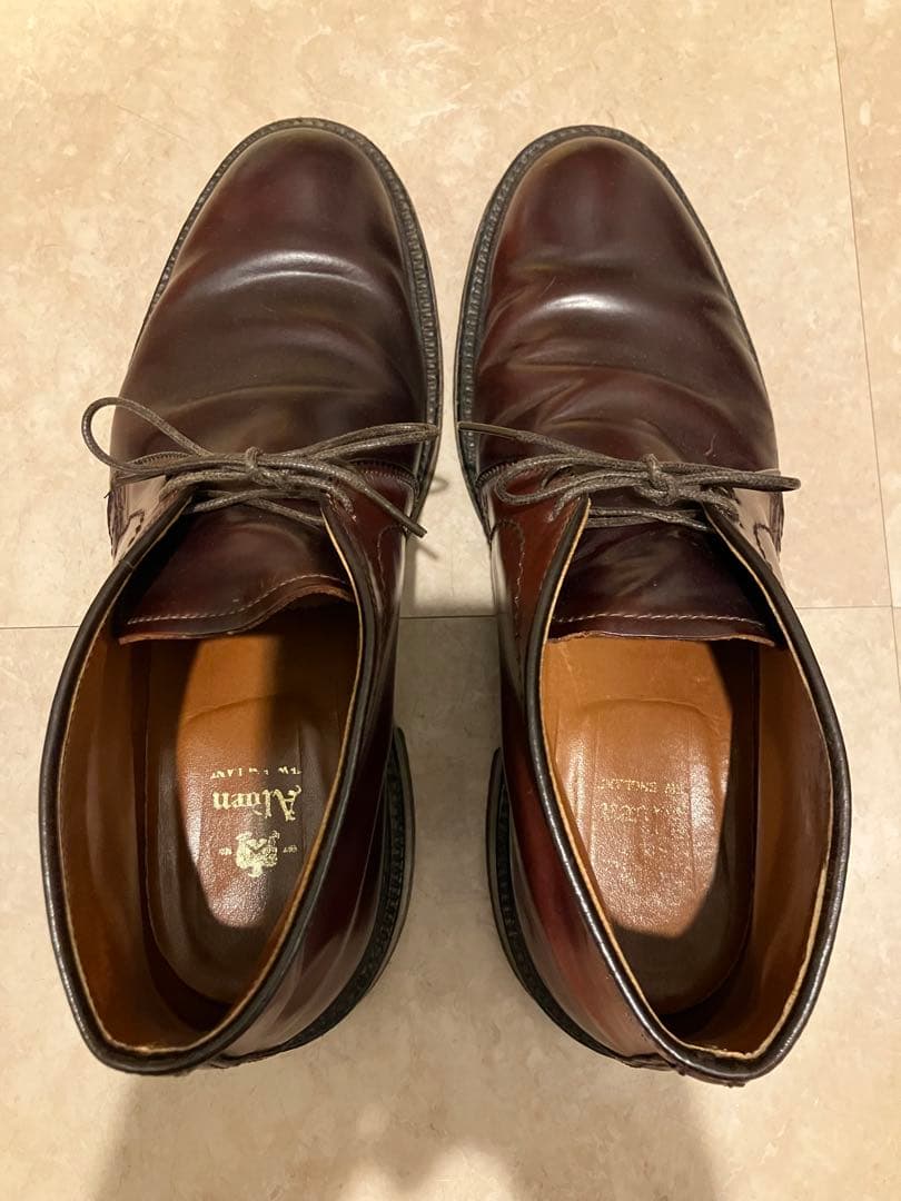 靴 Alden 1339 Chukka Boot 7D