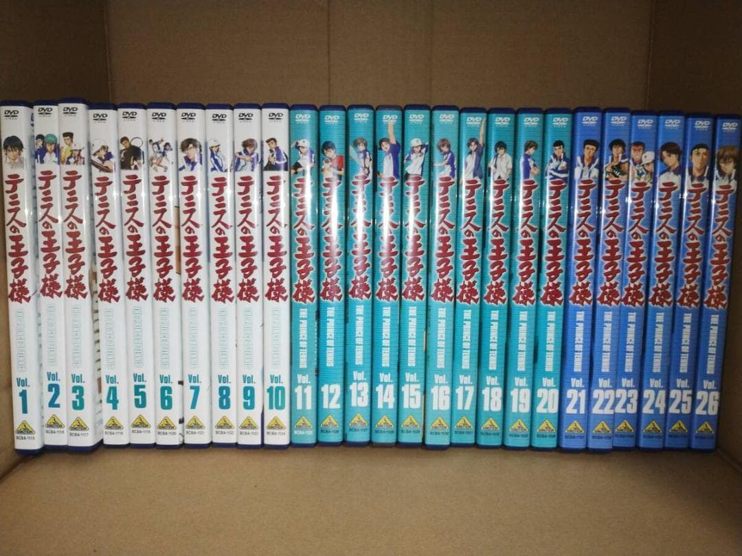 セル版 テニスの王子様 テレビシリーズ 全巻セット