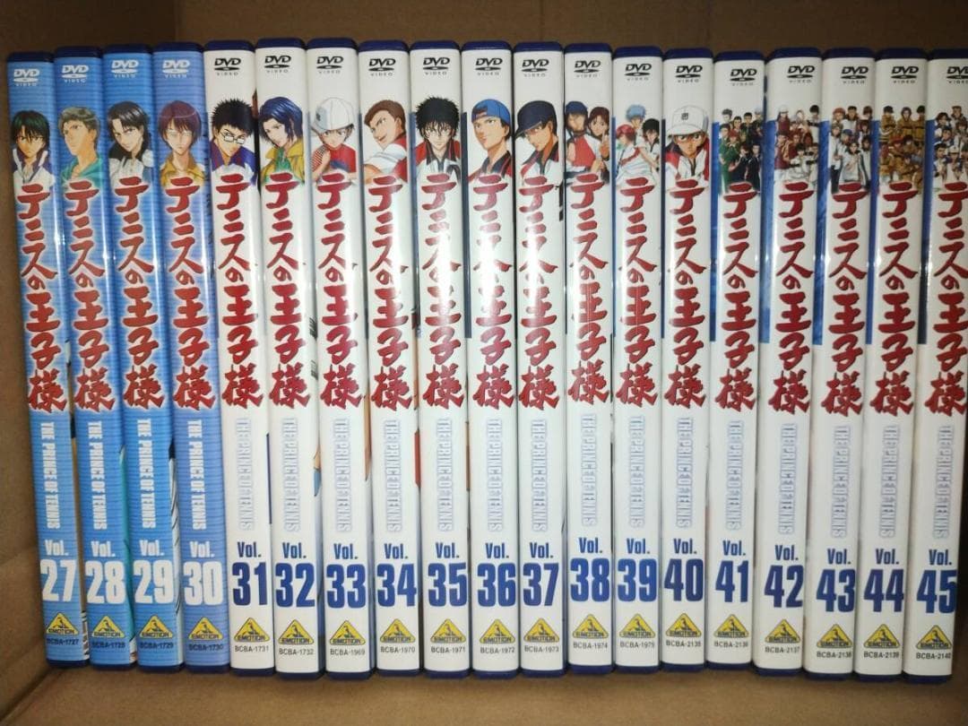 セル版 テニスの王子様 テレビシリーズ 全巻セット