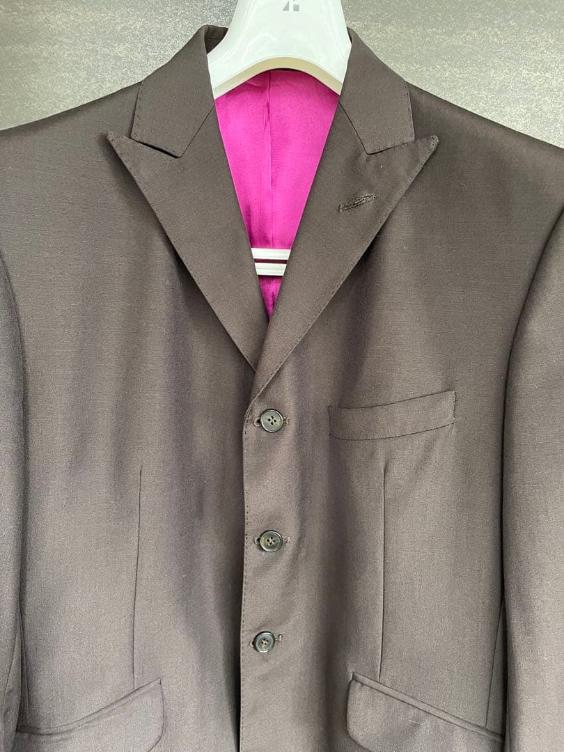 OZWALD BOATENG ダークブラウンスーツ