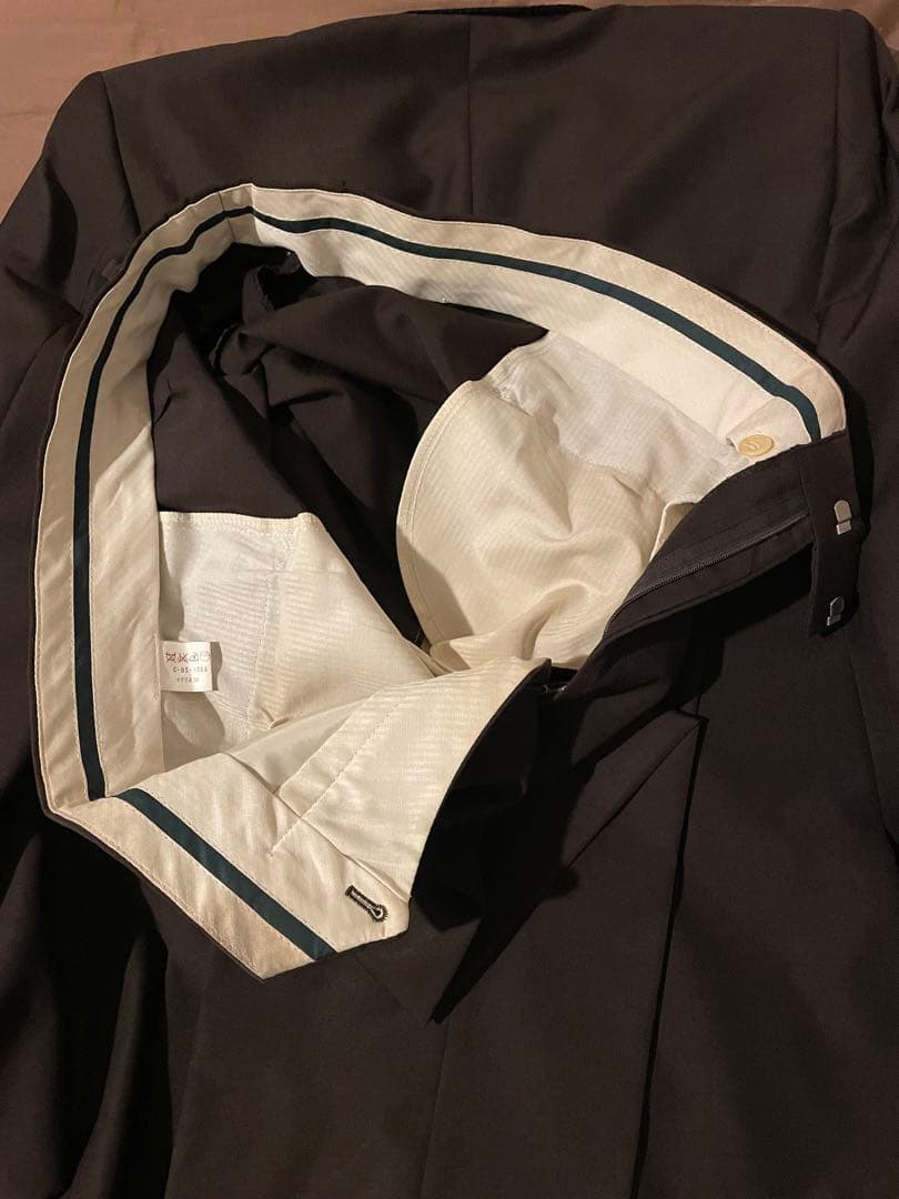 OZWALD BOATENG ダークブラウンスーツ