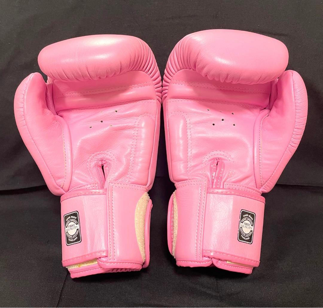 TWINS ボクシンググローブ ピンク 10oz