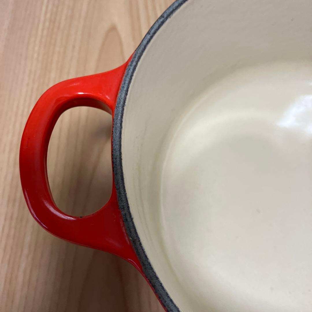 【美品】ル・クルーゼ　鍋18センチ