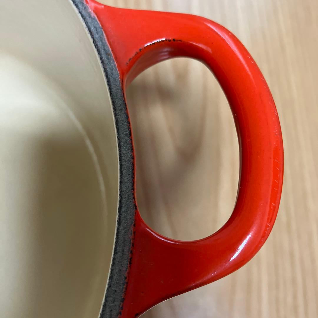 【美品】ル・クルーゼ　鍋18センチ