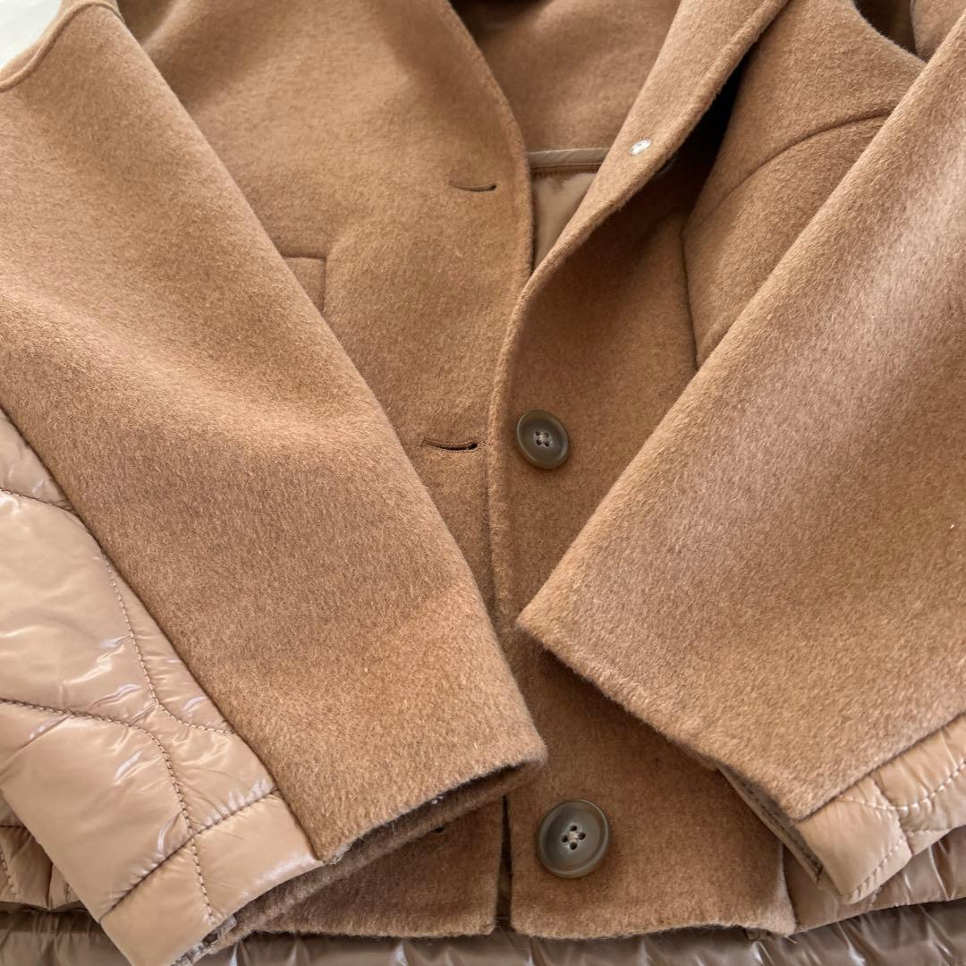 キャメルカラー ショート丈ジャケット