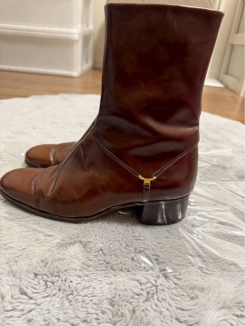 て*ぱ様 TANINO CRISCI タニノクリスチー ショートブーツ レザー