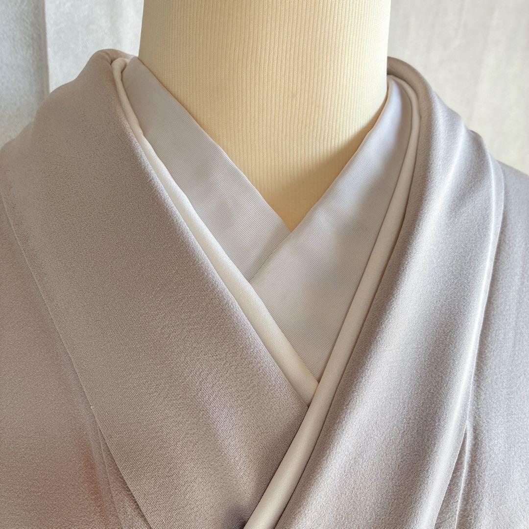 訪問着　フルセット　着物　難あり　練習用　正絹　宝尽くし　金駒刺繍　N2