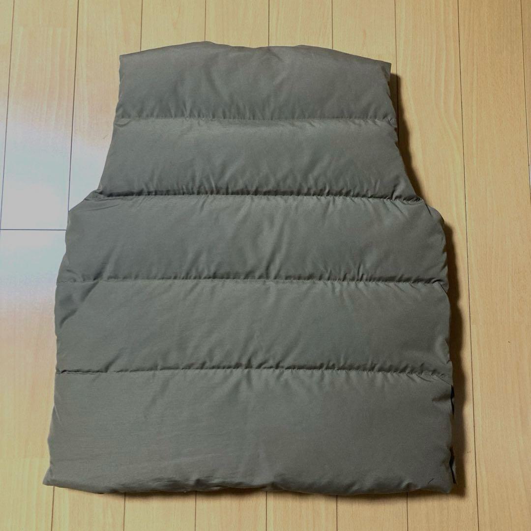 ナンガ×マニュアルアルファベット ダウンベスト　M
