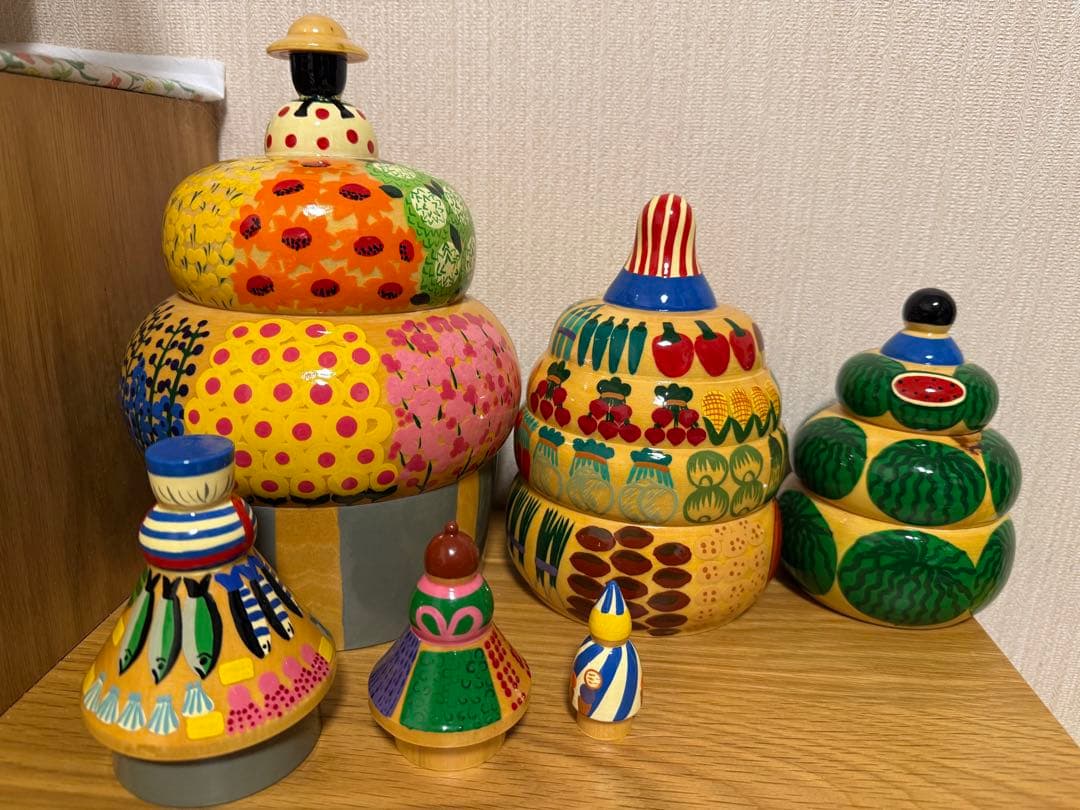 COMPANY フィンランド　マトリョーシカ人形セット 6個