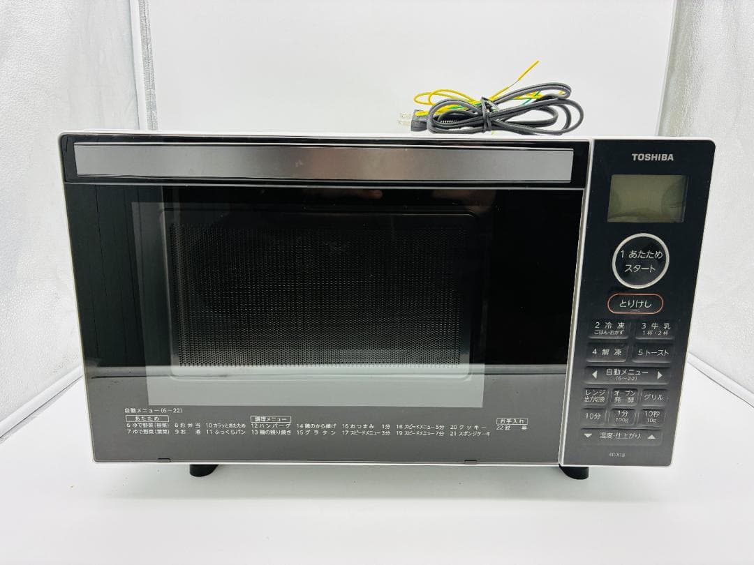 B536-083 TOSHIBA オーブンレンジ E R -X18（W）24年製