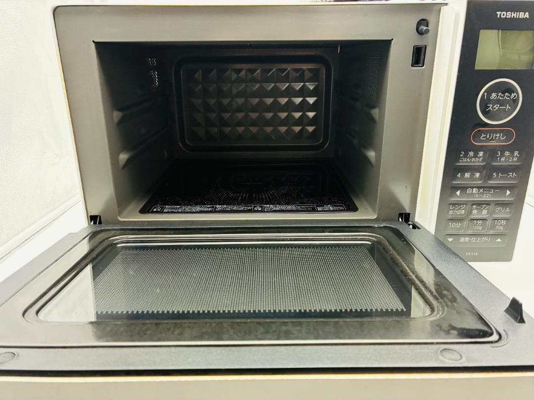 B536-083 TOSHIBA オーブンレンジ E R -X18（W）24年製