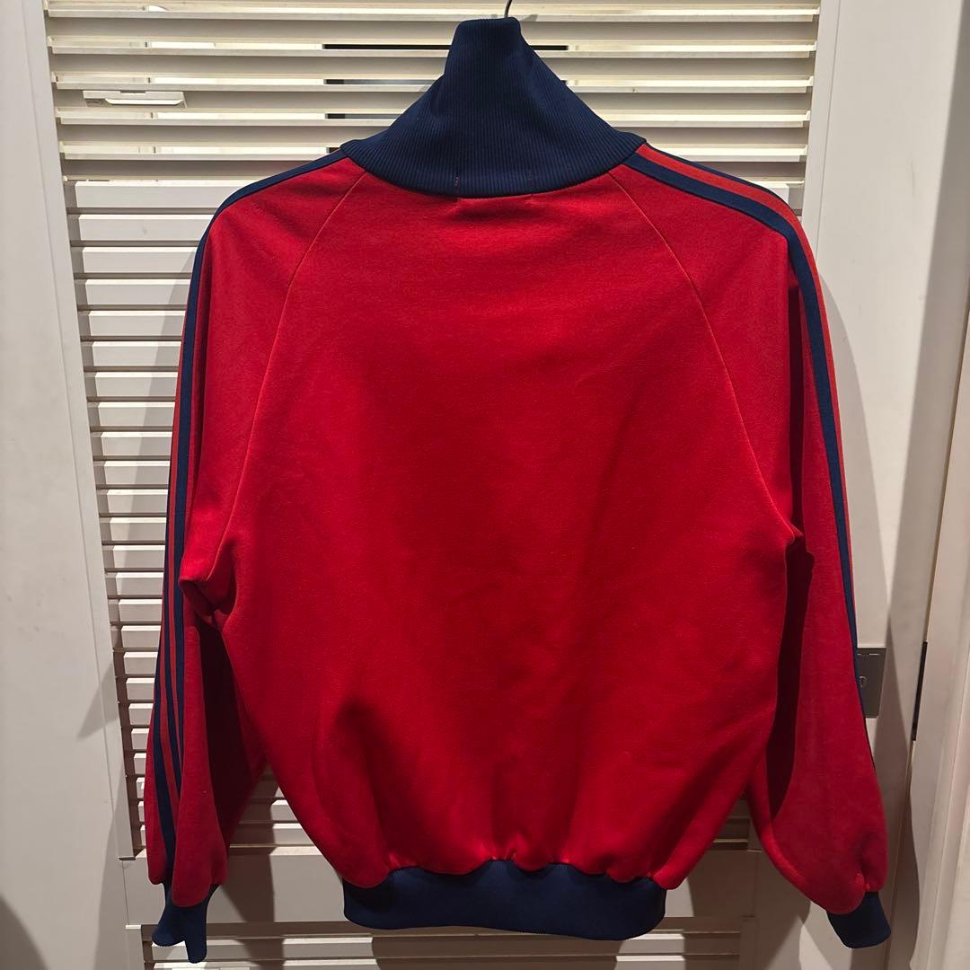 adidas 80s デサント製 トラックジャケット ジャージ　4号