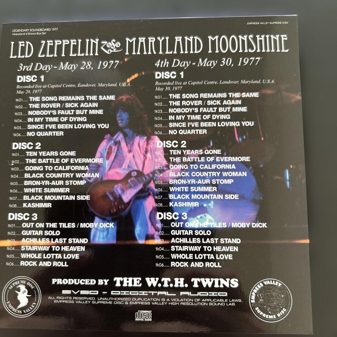 LED ZEPPELIN MARYLAND メリーランドの月明かり