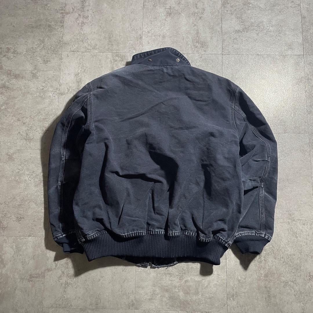 00s メキシコ製 ブラック カーハート デトロイトジャケット ダックXL