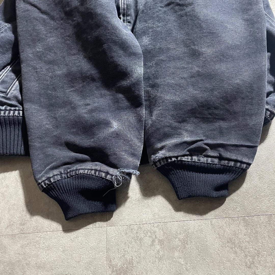 00s メキシコ製 ブラック カーハート デトロイトジャケット ダックXL