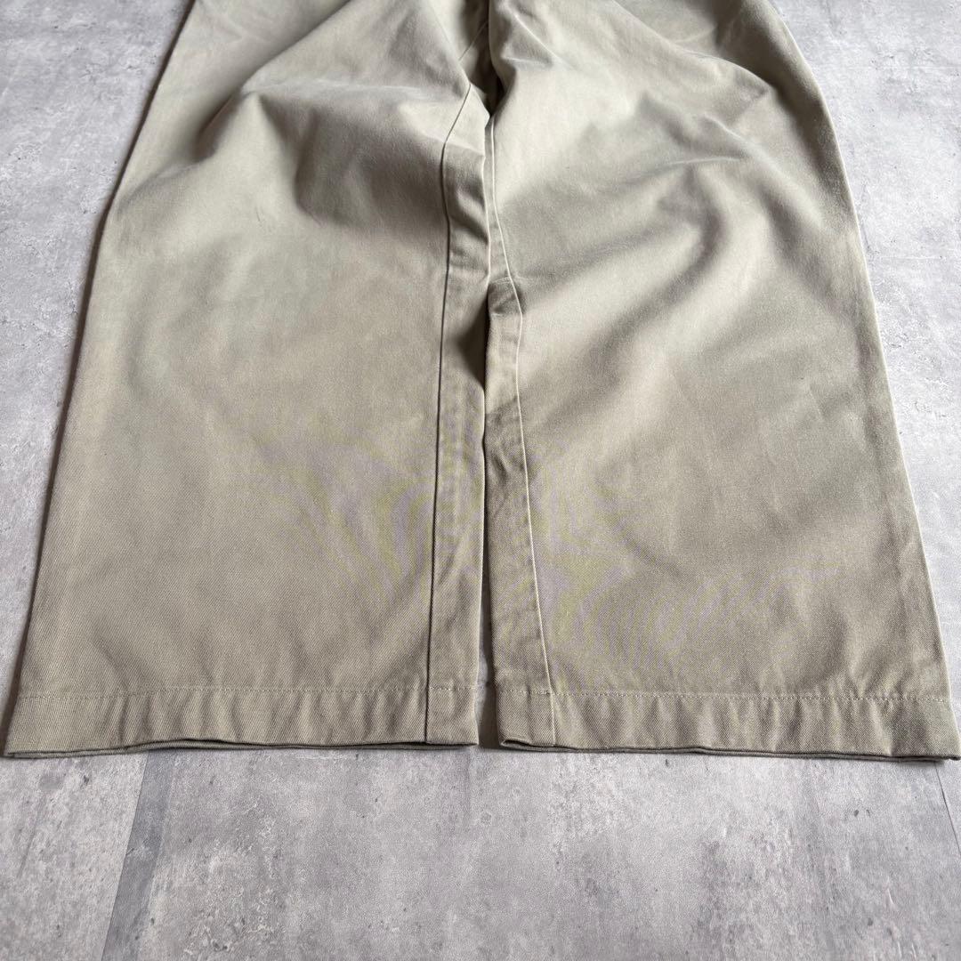 【90s Polo Ralph Lauren】コットンパンツ　チノパンツ　太め